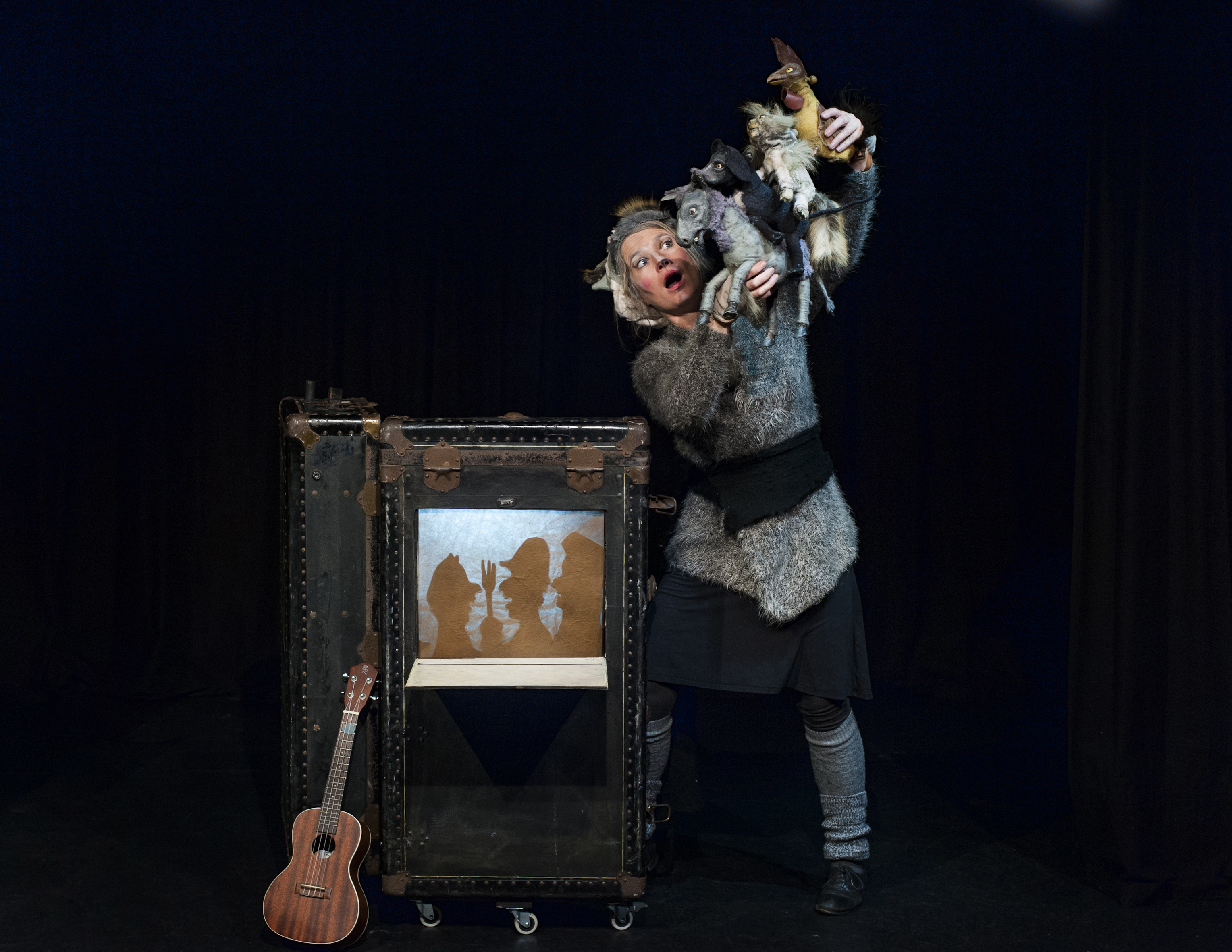 Kindertheater des Monats: Die Bremer Stadtmusikanten - Mensch Puppe